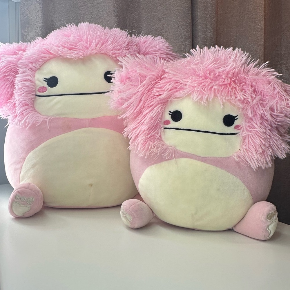 Squishmallows Bigfoot Brina bundle